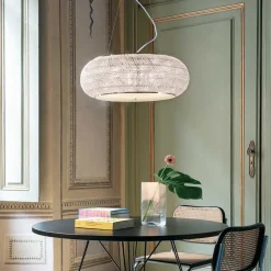 Lampadari Moderni-Ideal Lux Pasha sp14 lampadario di cristallo cromo