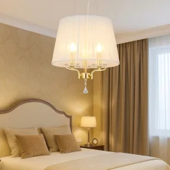 Lampadario Camera Da Letto-Ideal Lux Pegaso sp3 lampadario stanza da letto ottone