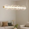 Lampadari Moderni-Perenz Illuminazione Perenz bubble lampadario oro sfere vetro per soggiorno