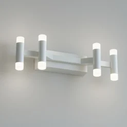 Applique Da Parete-Perenz Illuminazione Perenz candles applique da parete moderna bianca led 24w 3000k