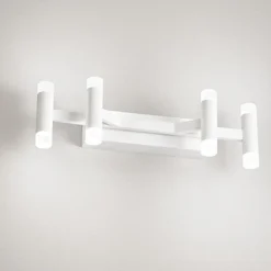 Applique Da Parete-Perenz Illuminazione Perenz candles applique da parete moderna bianca led 24w 3000k