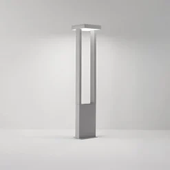 Lampioni Da Giardino-Perenz Illuminazione Perenz kapp lampione da esterno giardino grigio cemento led 3000k ip65