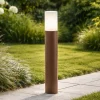 Lampioni Da Giardino-Perenz Illuminazione Perenz lampo lampione da giardino corten h60 cm e27