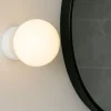 Applique Da Bagno-Perenz Illuminazione Perenz maga applique da bagno sfera vetro 15cm
