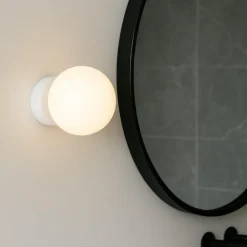 Applique Da Bagno-Perenz Illuminazione Perenz maga applique da bagno sfera vetro 15cm