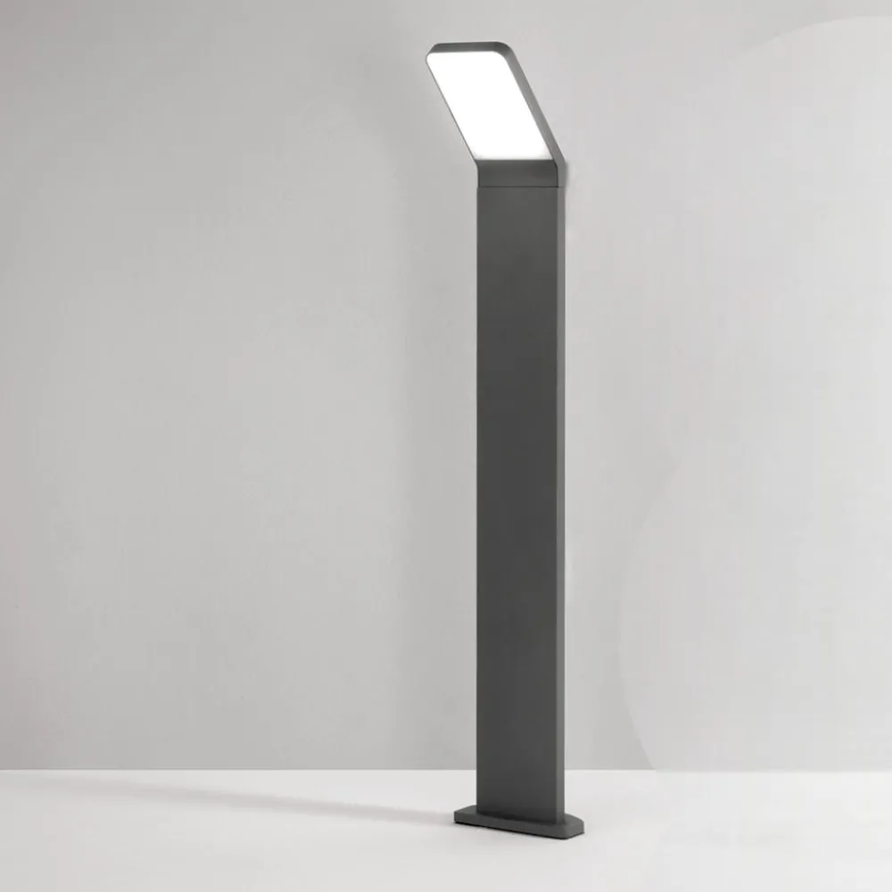 Lampioni Da Giardino-Perenz Illuminazione Perenz path lampione da esterno per vialetto antracite led 3000k ip65