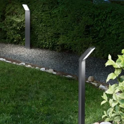 Lampioni Da Giardino-Perenz Illuminazione Perenz path lampione da esterno per vialetto antracite led 3000k ip65