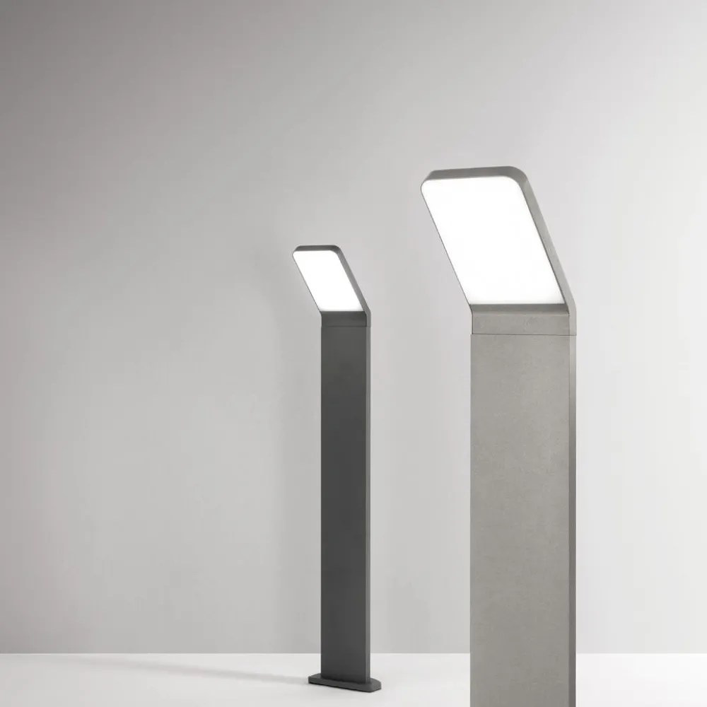 Lampioni Da Giardino-Perenz Illuminazione Perenz path lampione da esterno per vialetto antracite led 3000k ip65