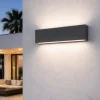 Applique Da Esterno-Perenz Illuminazione Perenz pocket applique da esterno antracite led 24w cct ip65
