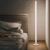 Lampade Da Terra-Perenz Illuminazione Perenz stick lampada da terra cilindro bianco led 3000k dimmerabile