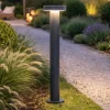 Lampioni Da Giardino-Perenz Illuminazione Perenz stool lampione da giardino antracite ip65 led 3000k h60 cm