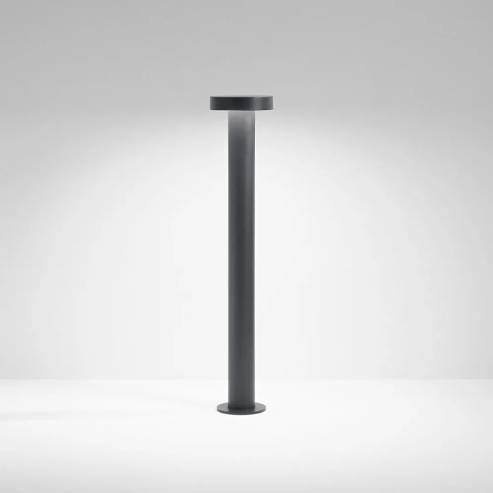 Lampioni Da Giardino-Perenz Illuminazione Perenz stool lampione da giardino antracite ip65 led 3000k h60 cm