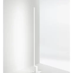 Lampade Da Terra-Perenz Illuminazione Perenz syncro lampada da terra piantana bianca led 3000k 4000k 6000k