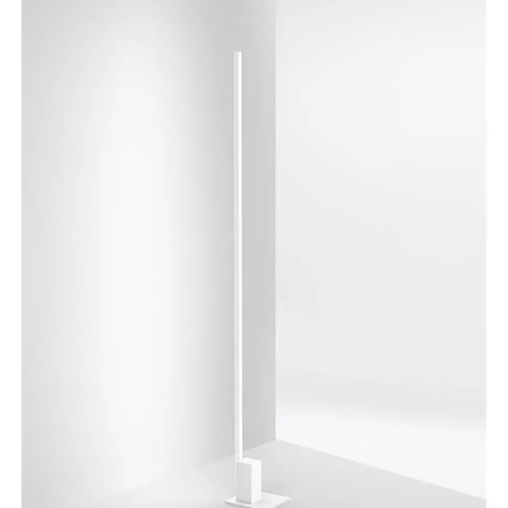 Lampade Da Terra-Perenz Illuminazione Perenz syncro lampada da terra piantana bianca led 3000k 4000k 6000k