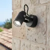 Faretti Da Esterno-Perenz Illuminazione Perenz walker faretto da esterno gu10 antracite da parete orientabile ip54