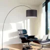 Lampade Da Terra-Perenz Illuminazione Piantana ad arco callisto perenz nera