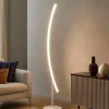 Lampade Da Terra-Vivida International Piantana ad arco led moderna bianca vivida bow