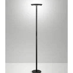 Lampade Da Terra-Fabas Luce Piantana antracite moderna led 60w 2700k 3200k 4000k fabas fizz