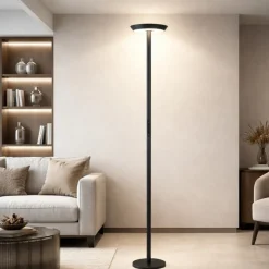 Lampade Da Terra-Fabas Luce Piantana antracite moderna led 60w 2700k 3200k 4000k fabas fizz