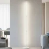 Lampade Da Terra-Selezionato da Mazzolaluce Piantana bacchetta bianca led 25w 3000k design moderna