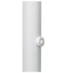 Lampade Da Terra-Selezionato da Mazzolaluce Piantana bianca a stelo led 20w 3000k dimmerabile parabola orientabile