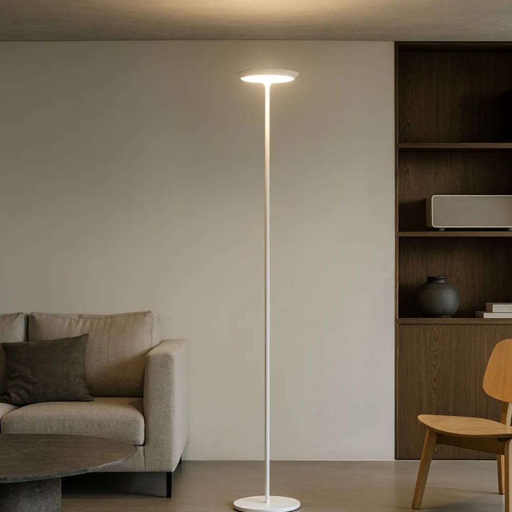 Lampade Da Terra-Perenz Illuminazione Piantana bianca lampada da terra led 3000k dimmerabile balance perenz