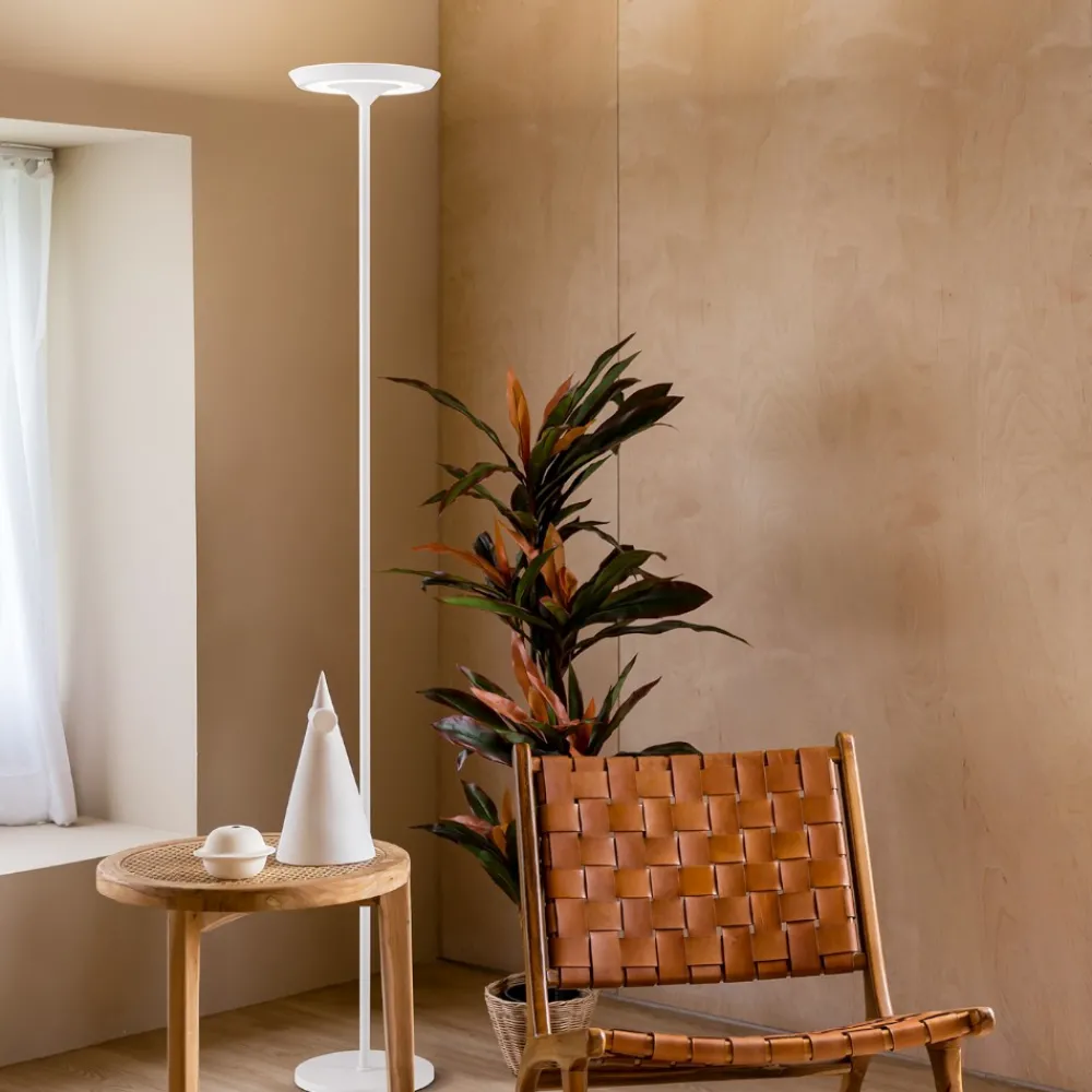 Lampade Da Terra-Perenz Illuminazione Piantana bianca lampada da terra led 3000k dimmerabile balance perenz