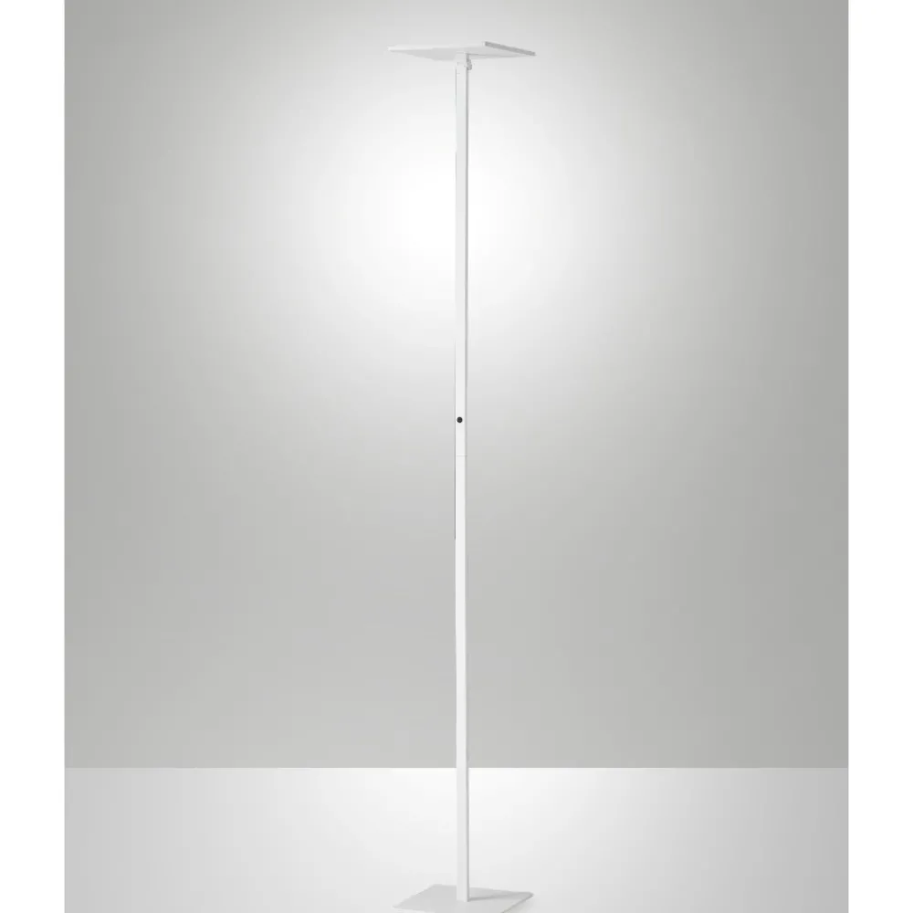 Lampade Da Terra-Fabas Luce Piantana bianca led dimmerabile 35w 3000k 4000k 5000k 6000k ideal