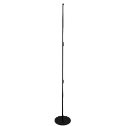 Lampade Da Terra-Selezionato da Mazzolaluce Piantana cilindro sottile nera moderna led 25w 3000k