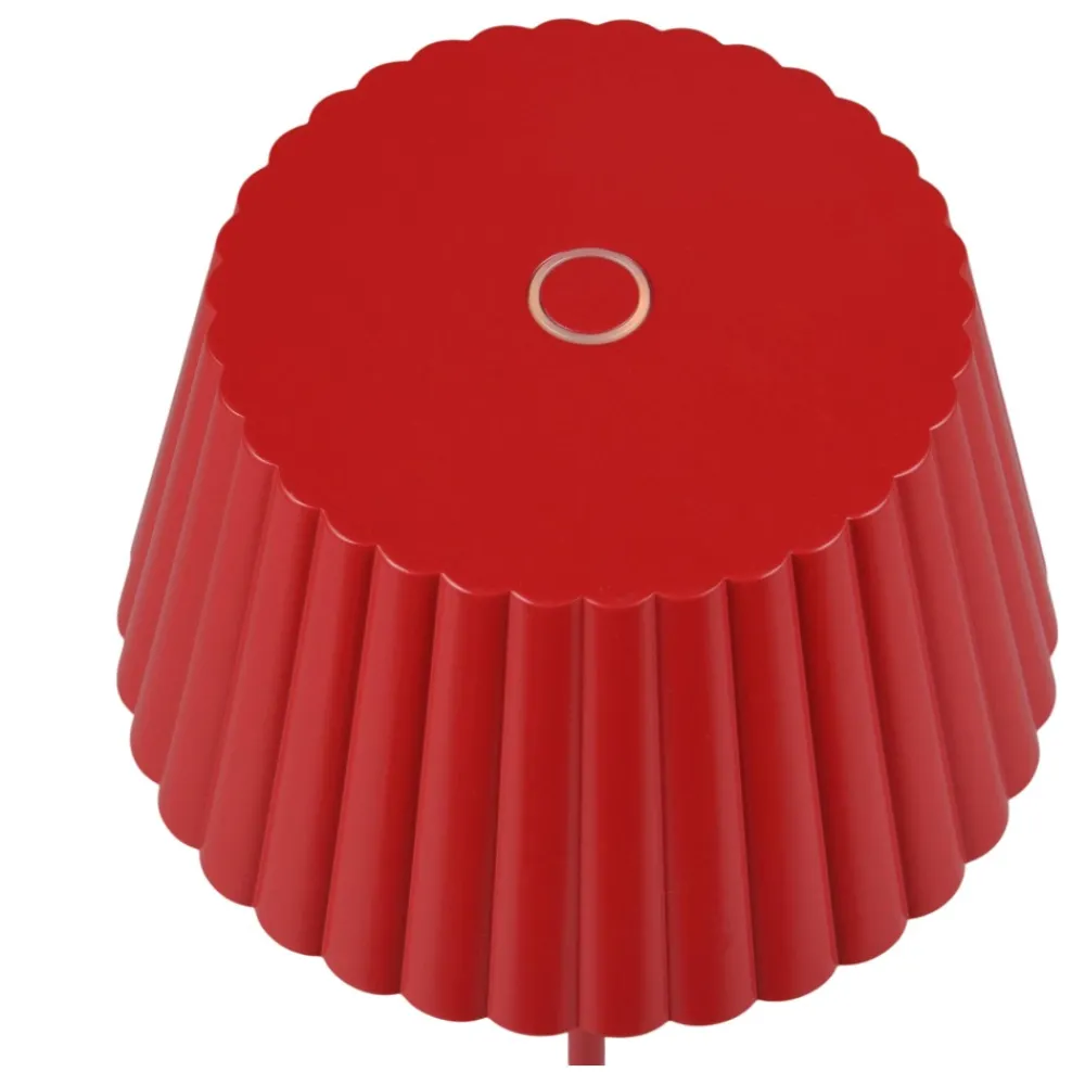Lampade Da Esterno Giardino-Selezionato da Mazzolaluce Piantana da esterno senza fili rossa led 3000k