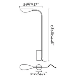 Lampade Da Terra-Selezionato da Mazzolaluce Piantana da terra metallo nero orientabile design moderno