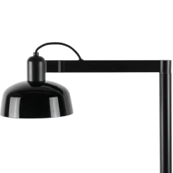 Lampade Da Terra-Selezionato da Mazzolaluce Piantana da terra nera metallo orientabile per salotto