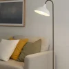 Lampade Da Terra-Perenz Illuminazione Piantana da terra perenz swan nera per soggiorno moderno