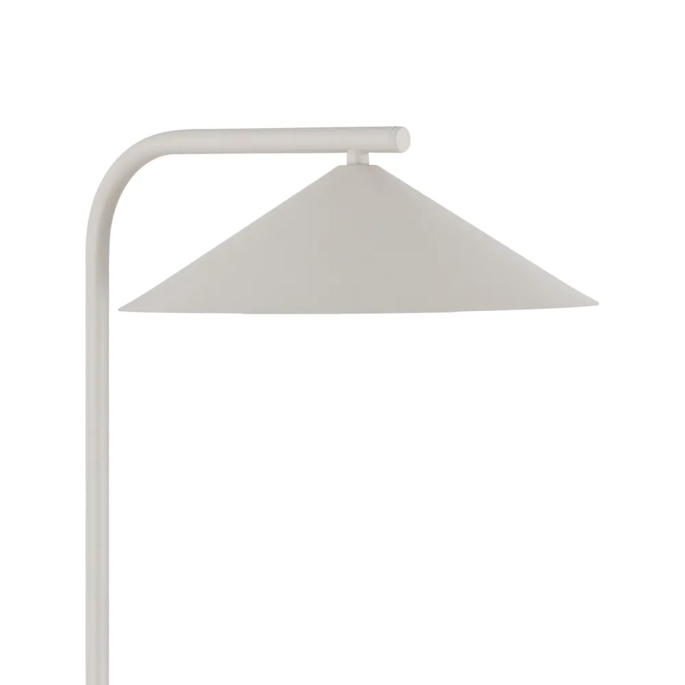Lampade Da Terra-Selezionato da Mazzolaluce Piantana design minima metallo champagne