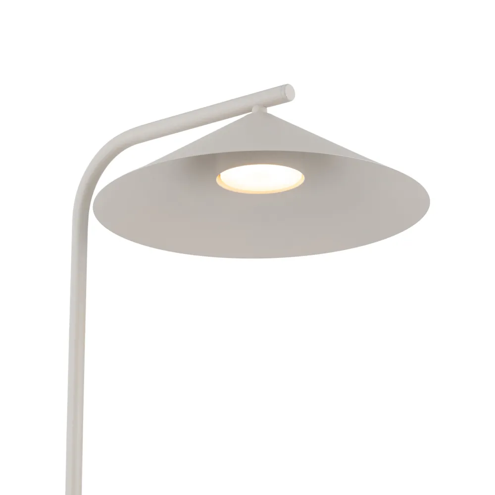 Lampade Da Terra-Selezionato da Mazzolaluce Piantana design minima metallo champagne