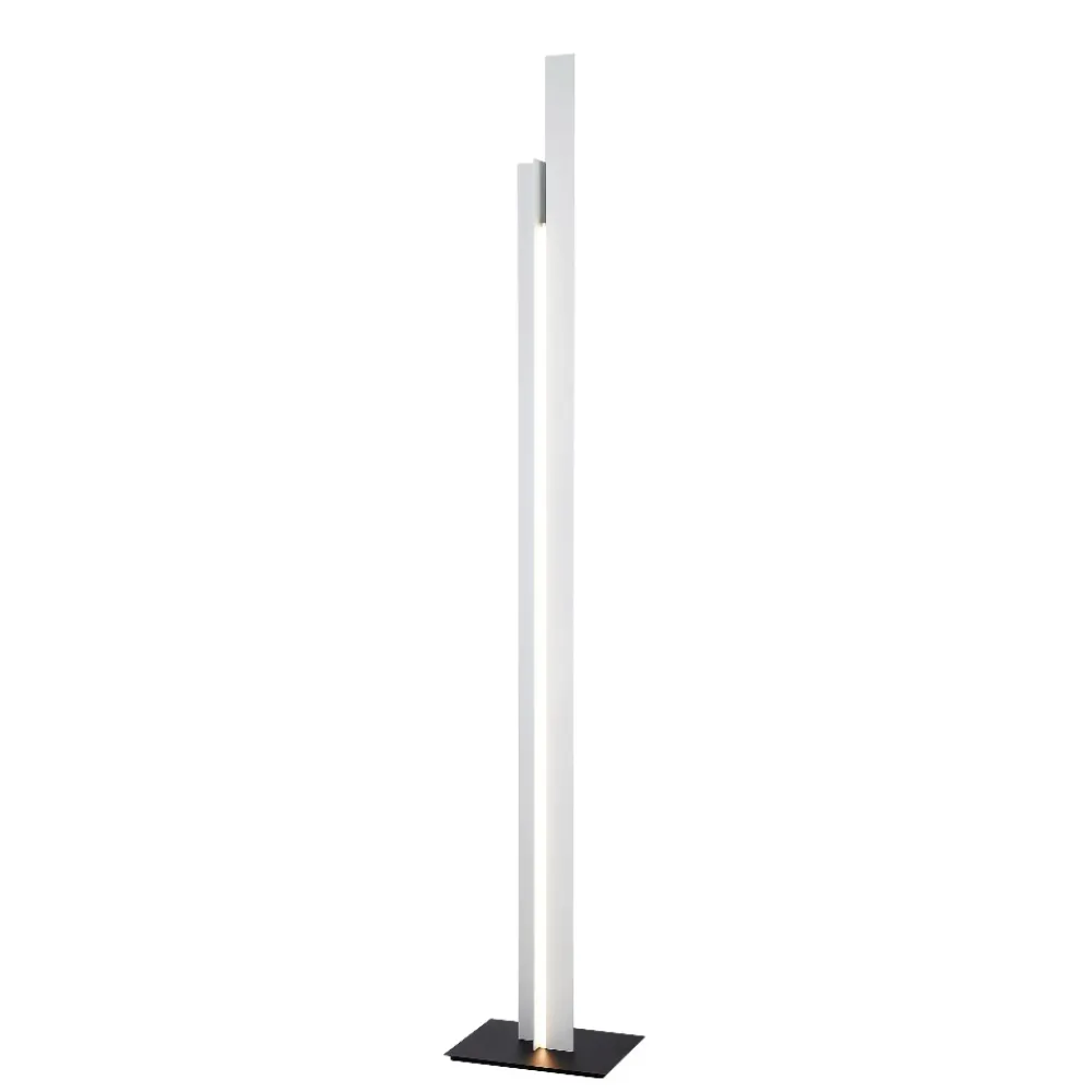 Lampade Da Terra-Selezionato da Mazzolaluce Piantana design moderna bianca per soggiorno led 38w 3000k dimmerabile