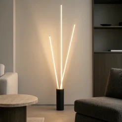 Lampade Da Terra-Selezionato da Mazzolaluce Piantana design moderna led 60w 3000k steli orientabili