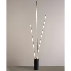 Lampade Da Terra-Selezionato da Mazzolaluce Piantana design moderna led 60w 3000k steli orientabili