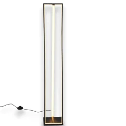 Lampade Da Terra-Selezionato da Mazzolaluce Piantana design moderna nera oro led 2300k 3000k 4000k dimmerabile