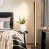 Lampade Da Terra-Selezionato da Mazzolaluce Piantana design moderna nero oro led 15w 3000k