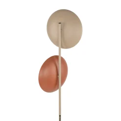 Lampade Da Terra-Selezionato da Mazzolaluce Piantana design moderna rosso sabbia 2 luci per soggiorno
