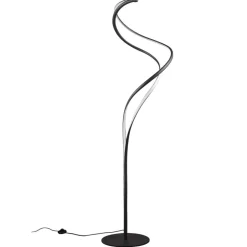 Lampade Da Terra-Selezionato da Mazzolaluce Piantana design moderno led da 2300k a 4000k nera