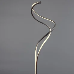 Lampade Da Terra-Selezionato da Mazzolaluce Piantana design moderno led da 2300k a 4000k nera