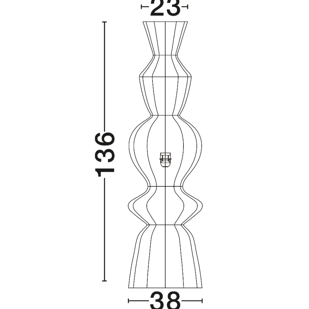 Lampade Da Terra-Selezionato da Mazzolaluce Piantana di rattan nero intrecciato per soggiorno