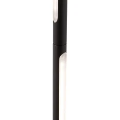 Lampade Da Terra-Selezionato da Mazzolaluce Piantana girevole led 3000k 25w nera moderna