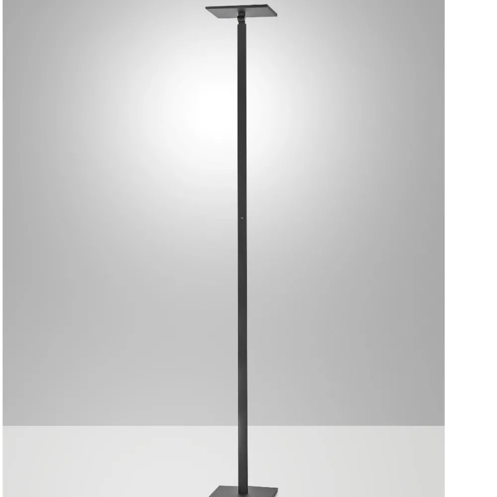 Lampade Da Terra-Fabas Luce Piantana ideal nera led 3000k 4000k 5000k 6000k orientabile