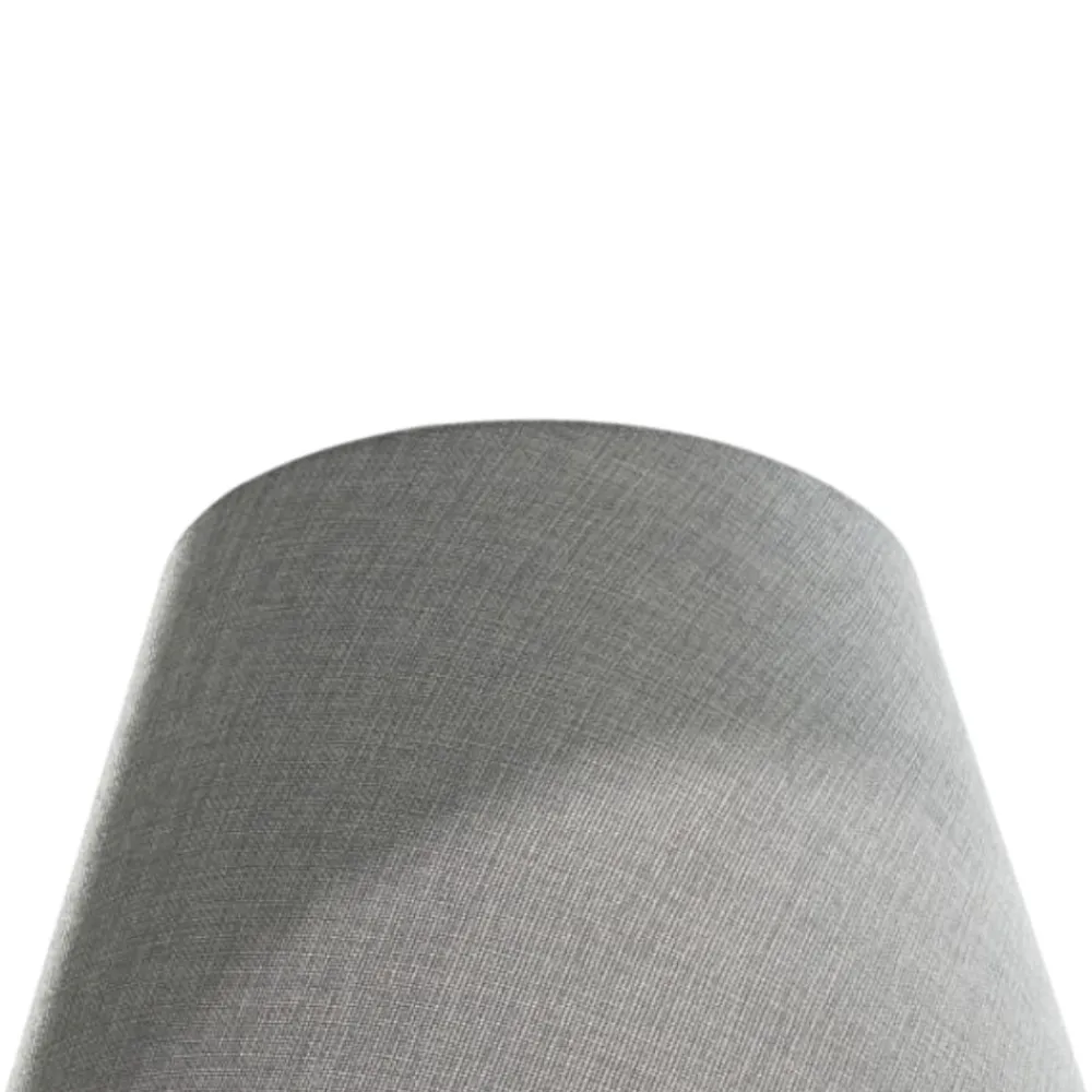 Lampade Da Terra-Selezionato da Mazzolaluce Piantana lampada arco nera orientabile paralume grigio moderna