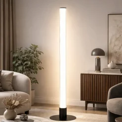 Lampade Da Terra-Selezionato da Mazzolaluce Piantana lampada da terra tubolare in vetro led 2700-3000k moderna