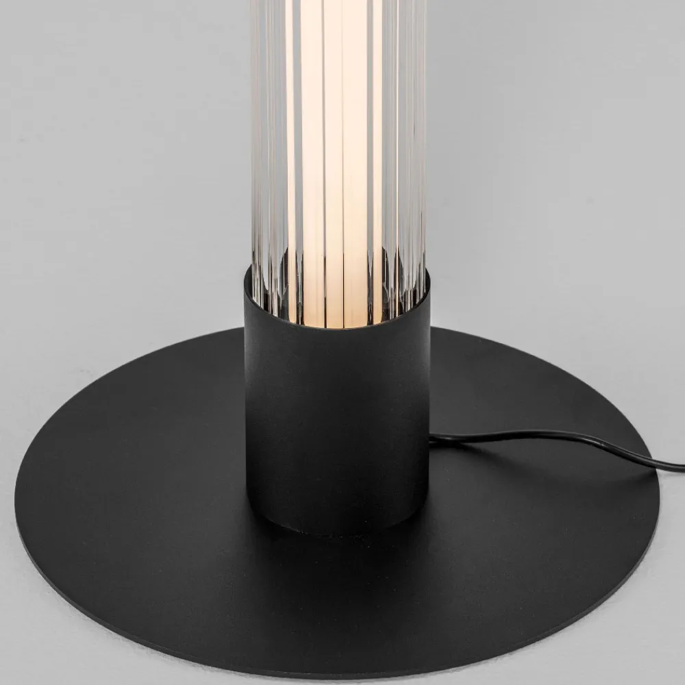 Lampade Da Terra-Selezionato da Mazzolaluce Piantana lampada da terra tubolare in vetro led 2700-3000k moderna