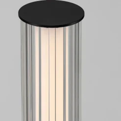 Lampade Da Terra-Selezionato da Mazzolaluce Piantana lampada da terra tubolare in vetro led 2700-3000k moderna